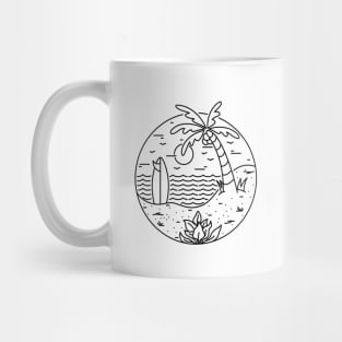 Surf and Beach Mug